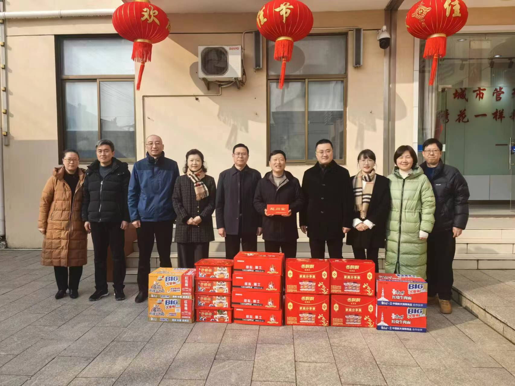 公司領導慰問如東天恒